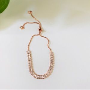 Stunning and delicate rose gold bracelet